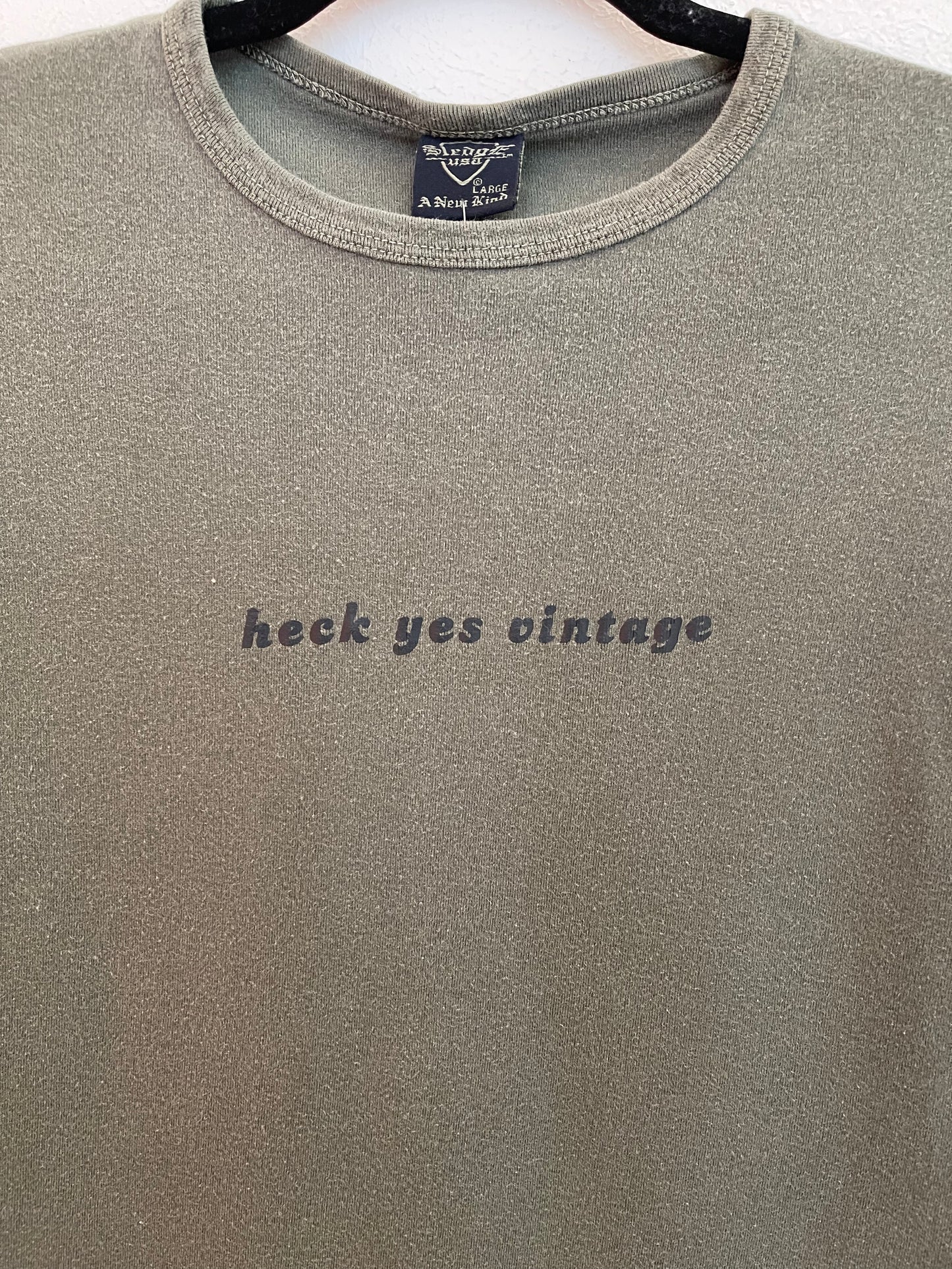 Heck Yes Vintage Tee (L)