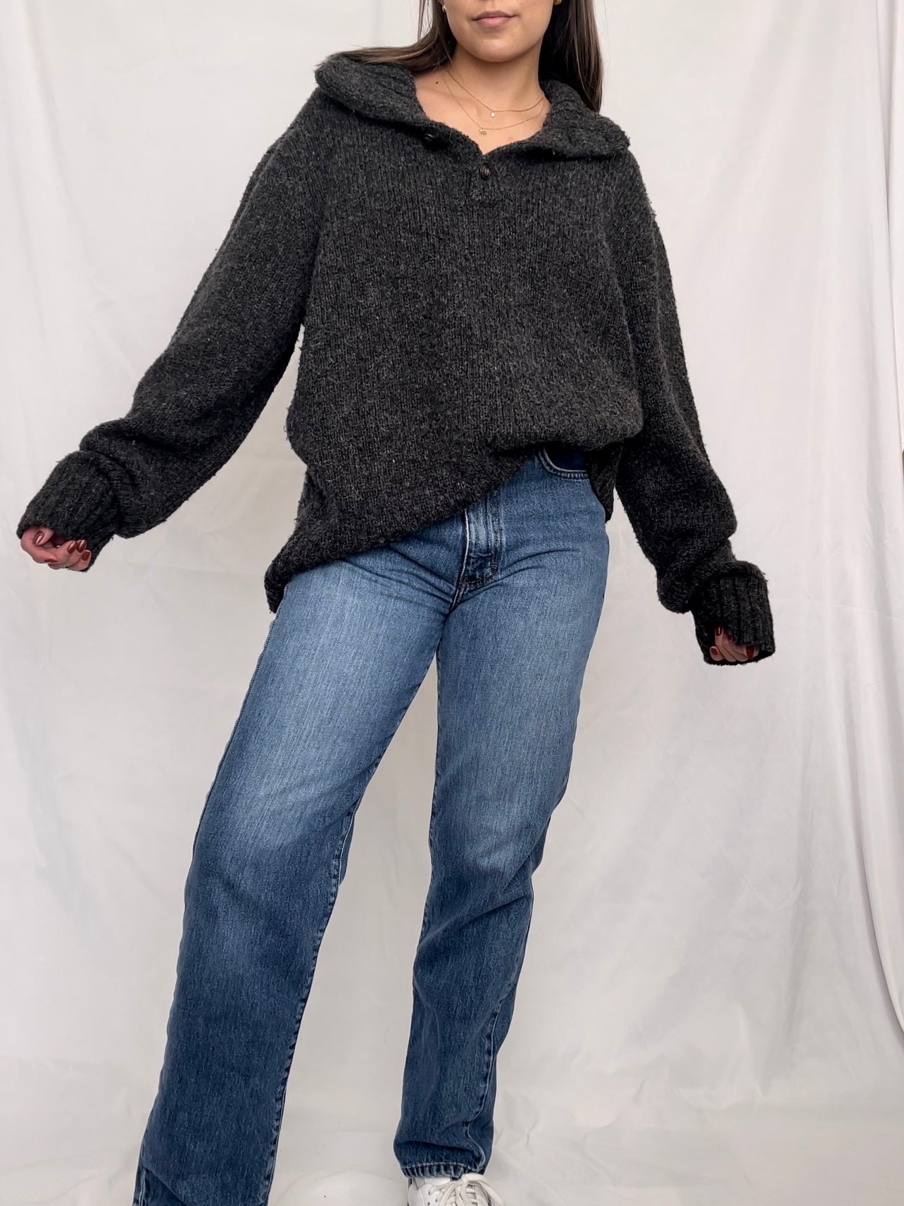 Grey Sweater (XXL)