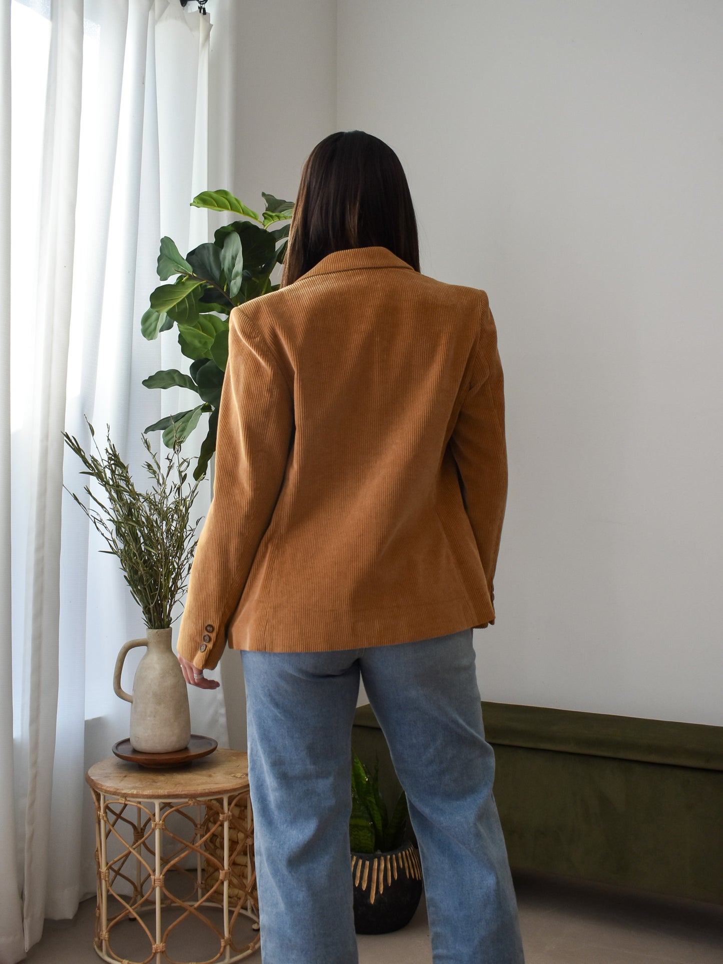 Corduroy Blazer (M)