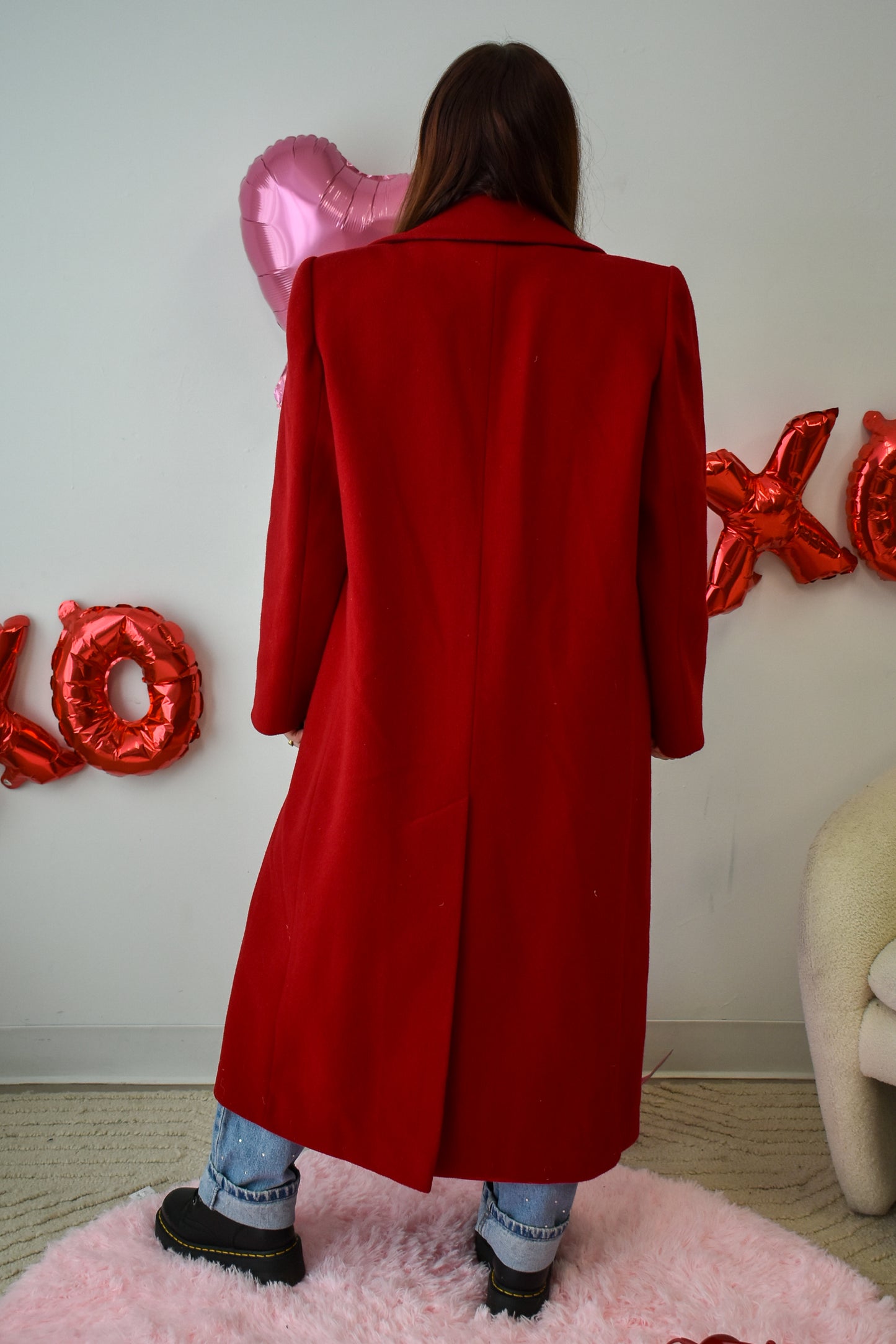 Red Trench- M/L