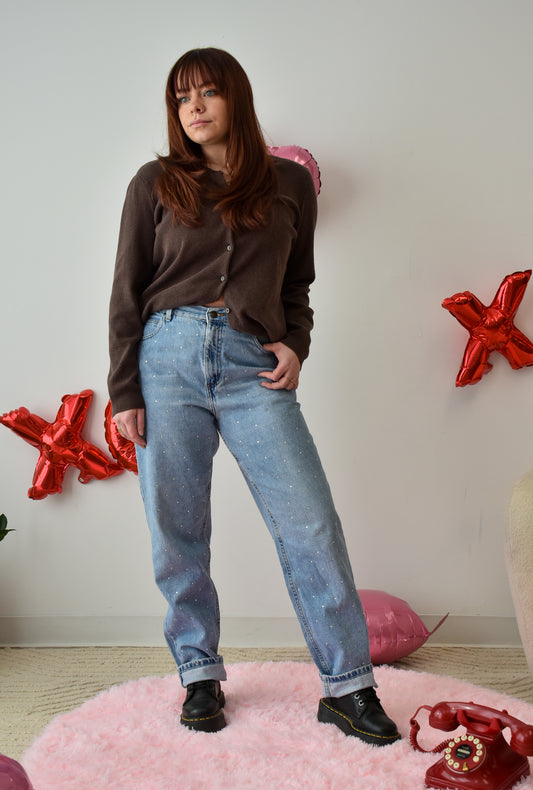 Rhinestone Jeans- 30"